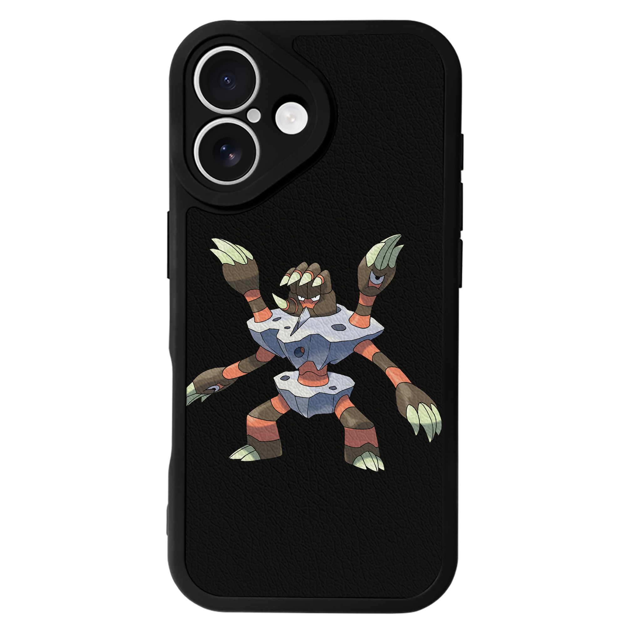 （画像用） ポケットモンスター Pokémon 【iPhone 16シリーズ対応】シリコンスマホケース（レザー調） 材質：シリコン